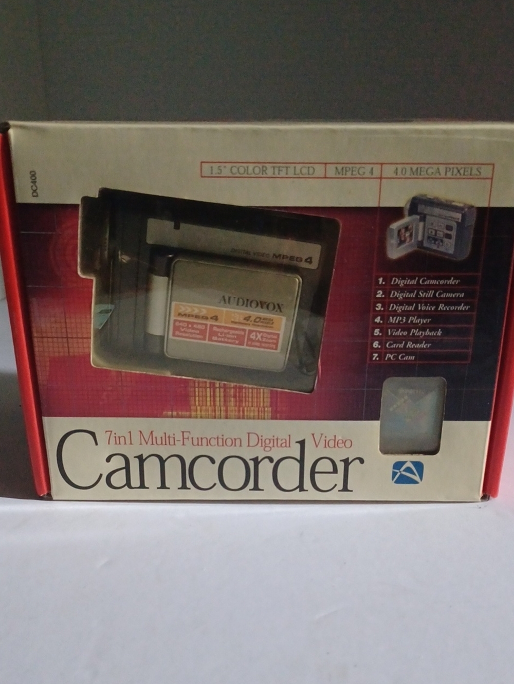 Audiovox Mini 7-in-1 Multi-Function Digital Camcorder Pocket Size